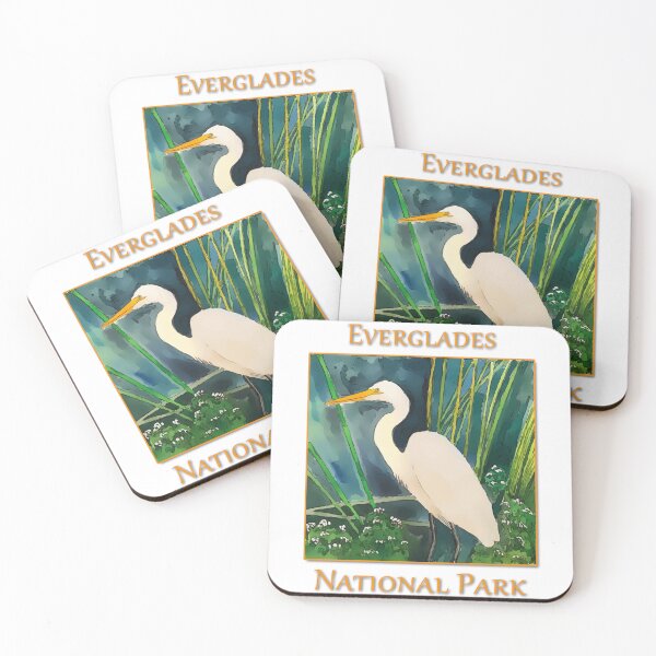 Item preview, Everglades National Park, Great Egret - WelshDesigns designed and sold by welshdesigns.