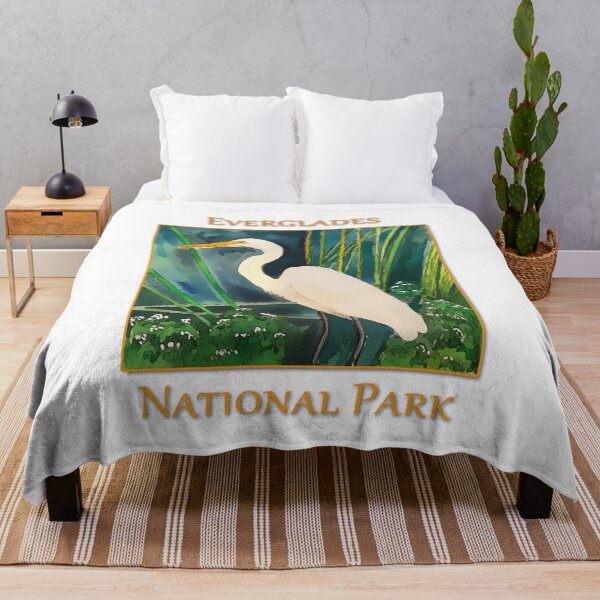 Item preview, Everglades National Park, Great Egret - WelshDesigns designed and sold by welshdesigns.