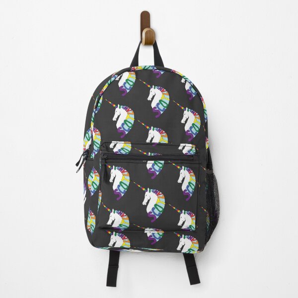Item preview, RAINBOW COLOURED SCOTTISH UNICORN WITH SCOTLAND TEXT MANE designed and sold by MacPean.