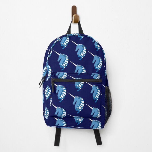 Item preview, BLUE AND WHITE SCOTTISH UNICORN WITH SCOTLAND TEXT MANE designed and sold by MacPean.