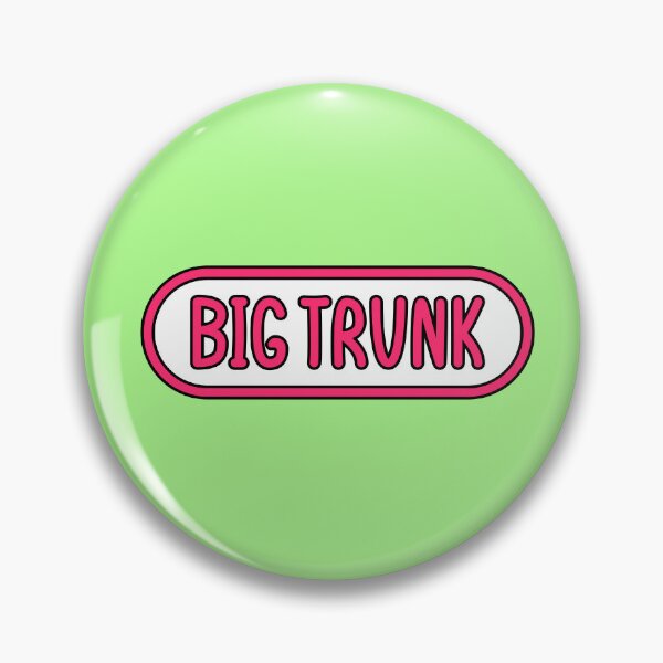 Item preview, 'BIG TRUNK' bumper sticker designed and sold by Casmeelas.