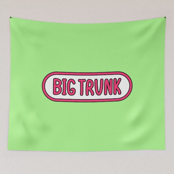 Item preview, 'BIG TRUNK' bumper sticker designed and sold by Casmeelas.
