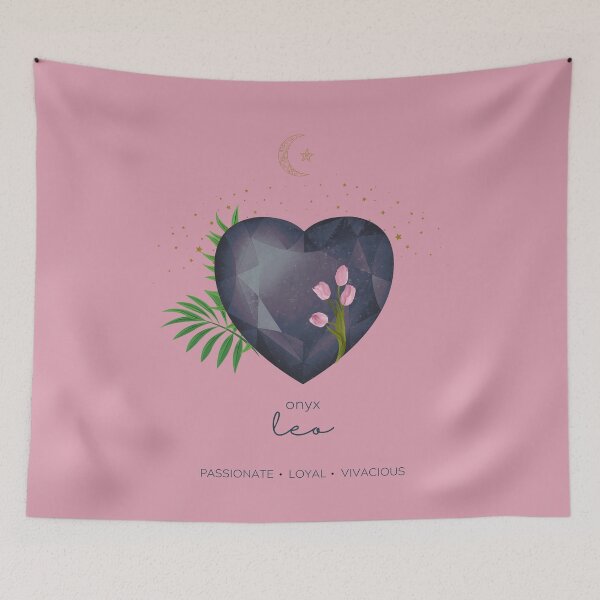 Item preview, Leo Onyx Zodiac Gemstone T-shirt designed and sold by MagicWolfStar.