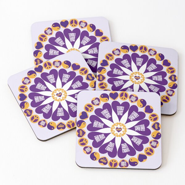 Item preview, #IDWP Mandalas Hearts YinYang Peace Love Star Galaxy designed and sold by IDWP.
