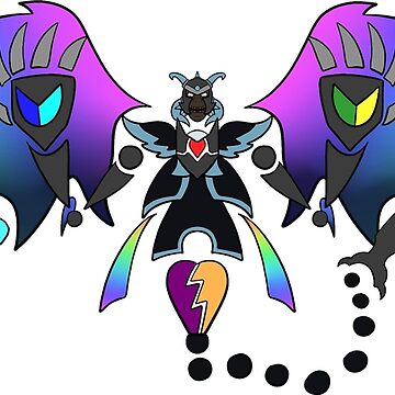 Dusk Wings Necrozma (Lunala) Enamel Pin (Pokemon Official