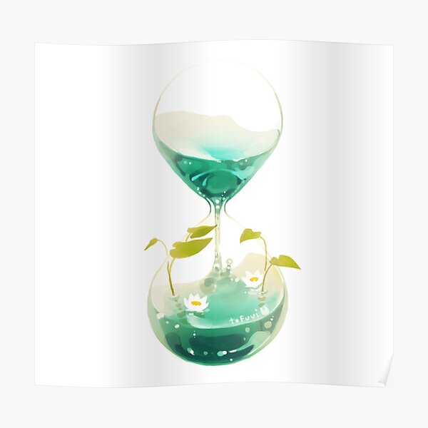 flow of time. Poster
