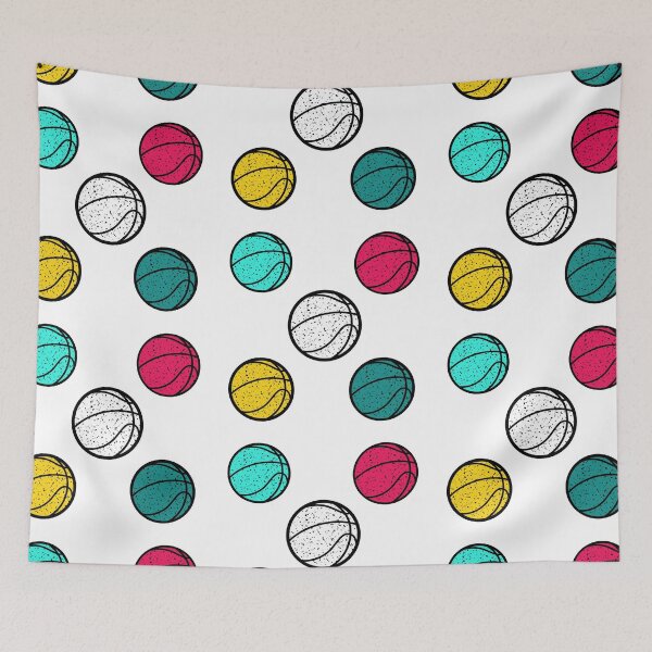 Item preview, Fun Colorful Grunge Basketball designed and sold by ASAPPTEES.
