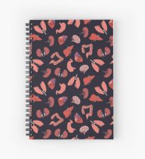 human organs seamless doodle pattern Spiral Notebook