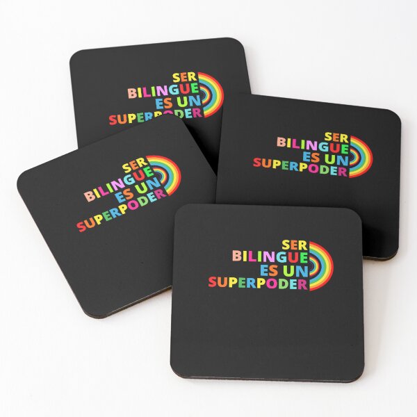 Item preview, Funny Spanish Teacher Ser Bilingue Es Un Superpoder ,Colorful Rainbow designed and sold by All1style.