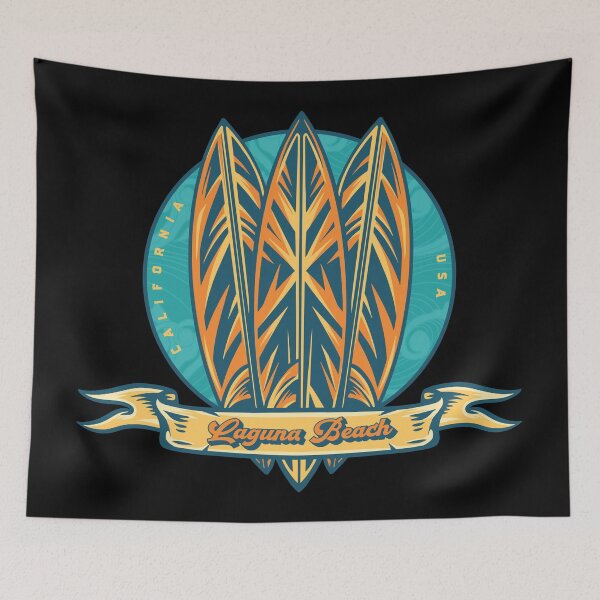 Item preview, Laguna Beach Surf Banner designed and sold by LanikaiBeach.
