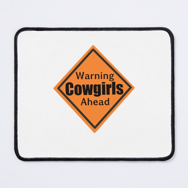 Item preview, Warning Cowgirls Ahead designed and sold by Classiccustoms.