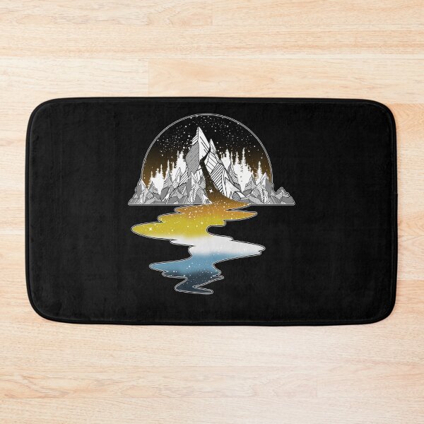 Item preview, Aroace LGBT River Mountain designed and sold by Clara Hollins.