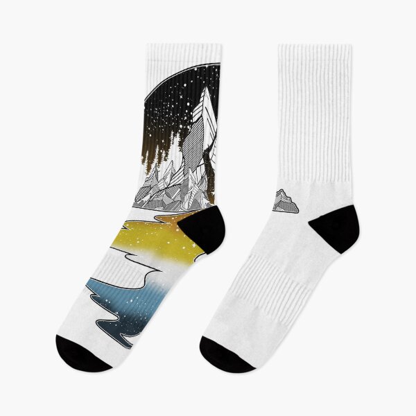 Item preview, Aroace LGBT River Mountain designed and sold by Clara Hollins.