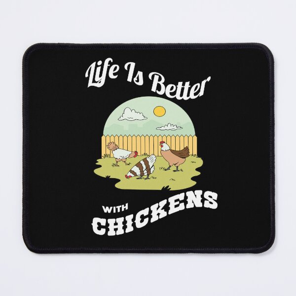 Item preview, Funny Chicken Lover Gift Life Is Better With Chickens designed and sold by fantasticdesign.