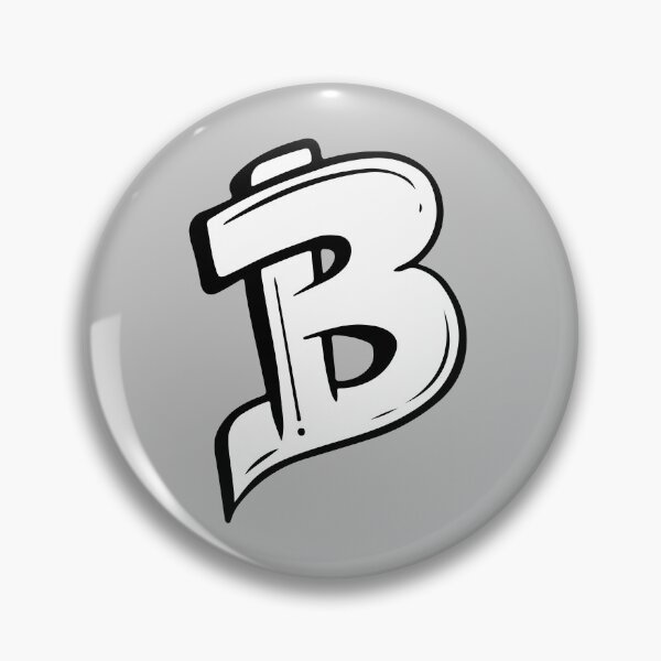 Item preview, letter B Graffiti designed and sold by humanright.