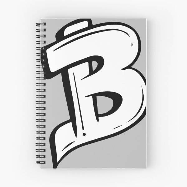 Artikelvorschau, Buchstabe B Graffiti entworfen und verkauft von humanright.