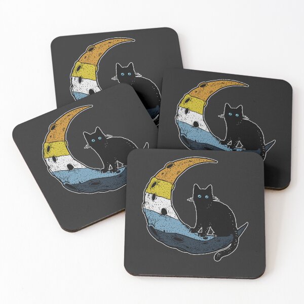 Item preview, Aroace Moon Cat designed and sold by Clara Hollins.