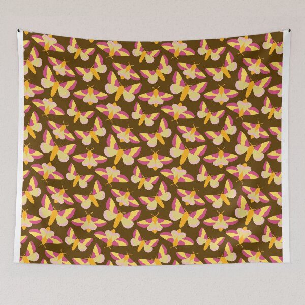 Item preview, Rosy Maple Moth Pattern designed and sold by babybigfoot.