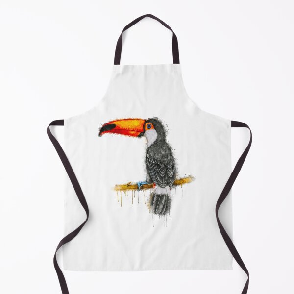 Item preview, Watercolor Toco Toucan Bird Portrait, Toco Toucan Bird Illustration Watercolor, Cute Toco Toucan Bird Watercolor Painting, Toco Toucan Tropical Bird Art designed and sold by Trendymotion.