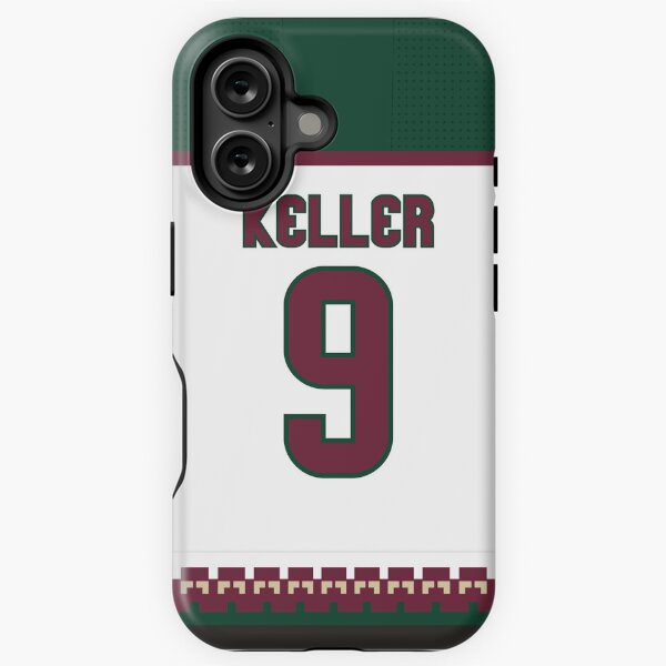 Item preview, Arizona Coyotes Clayton Keller Away Jersey Back Phone Case designed and sold by IAmAlexaJericho.