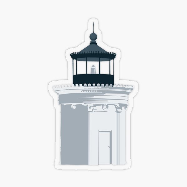 Bug Light, Maine - Portland Breakwater Light, South Portland Transparent Sticker