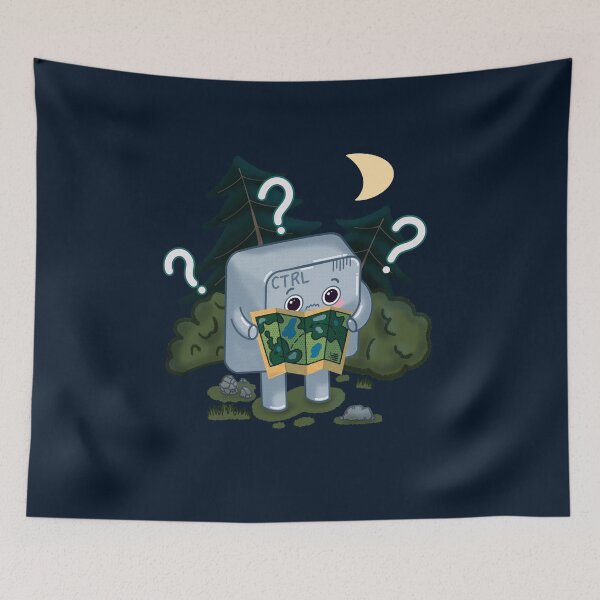 Item preview, Lost control while camping designed and sold by Give Me that Pencil.