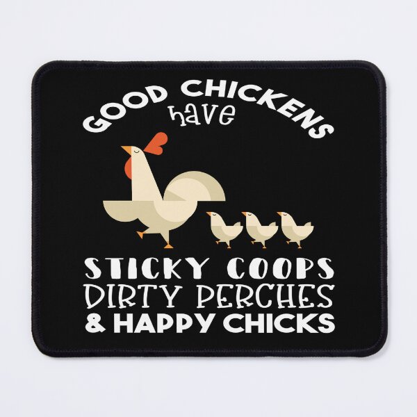 Item preview, Funny Chicken Lover Gift Good Chickens Have Sticky Coops designed and sold by fantasticdesign.