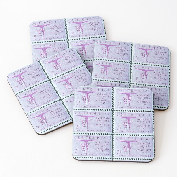 Item preview, Architect Vintage Postage Stamp designed and sold by Factory57.
