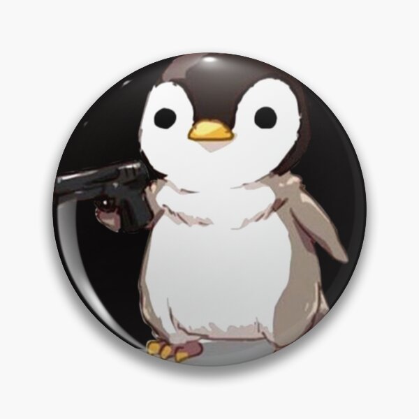 Item preview, Cute Penguin with a Gun designed and sold by Internetan.