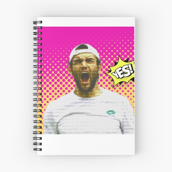 Item preview, Matteo Berrettini tennis pop art designed and sold by 20 Bucks.