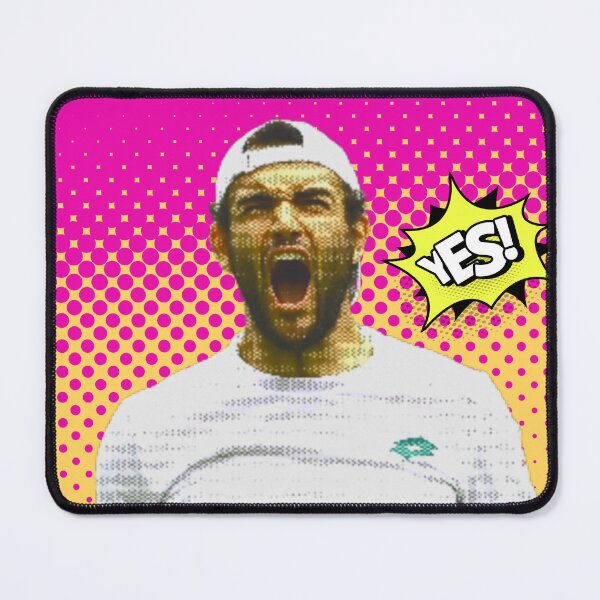 Item preview, Matteo Berrettini tennis pop art designed and sold by 20 Bucks.