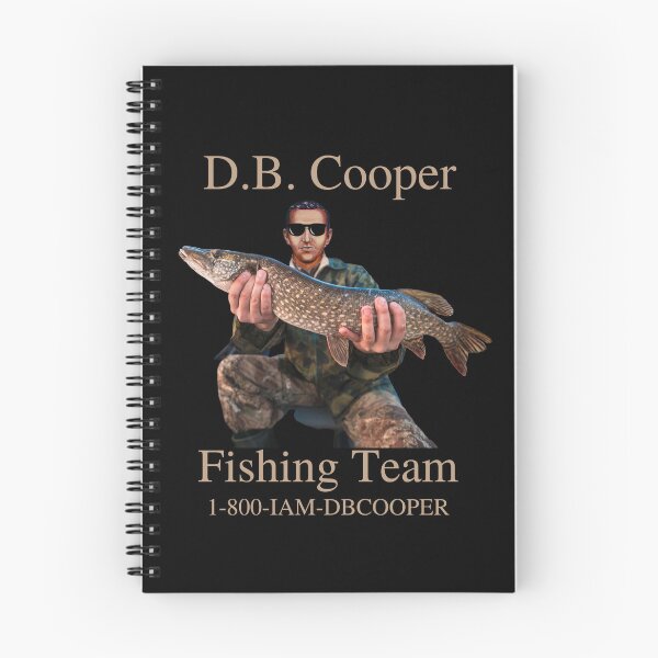 Item preview, D.B. Cooper Fishing Team 1-800-IAM-DBCOOPER  designed and sold by two7designs.