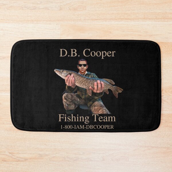 Item preview, D.B. Cooper Fishing Team 1-800-IAM-DBCOOPER  designed and sold by two7designs.