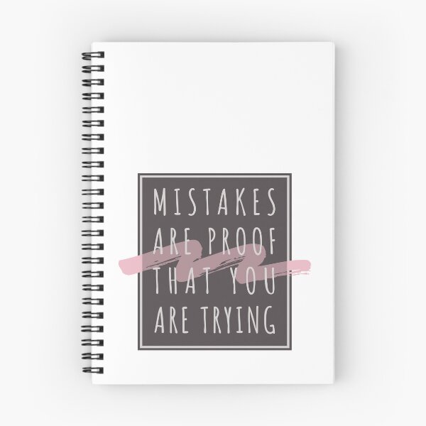 Item preview, Mistakes Are Proof Youre Trying designed and sold by PVDee.