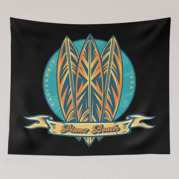 Item preview, Pismo Beach Surf Banner designed and sold by LanikaiBeach.