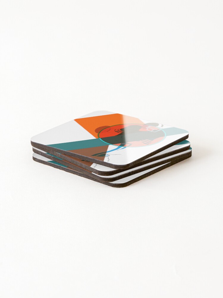 Thumbnail 4 of 5, Coasters (Set of 4), Player designed and sold by RjGudiel.