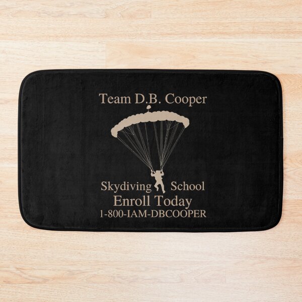 Item preview, Team D.B. Cooper Skydiving School 1-800-IAM-DBCOOPER  designed and sold by two7designs.