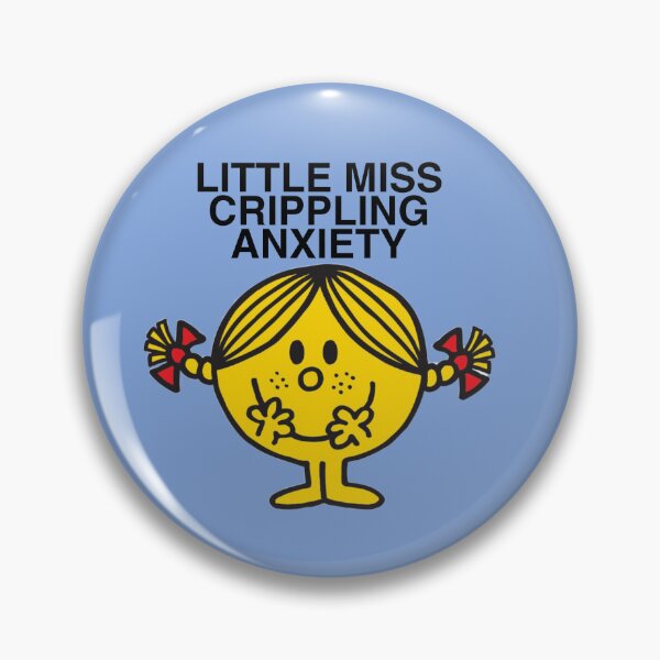 Item preview, little miss crippling anxiety designed and sold by heyjessicaho.