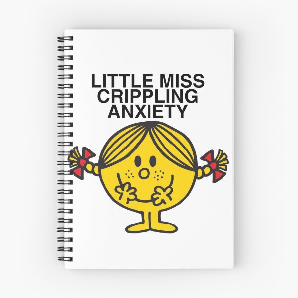 Item preview, little miss crippling anxiety designed and sold by heyjessicaho.