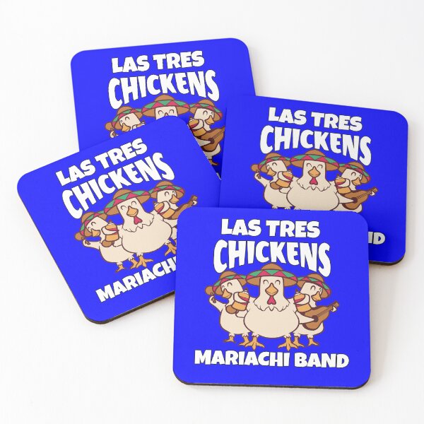 Item preview, Funny Chicken Lover Gift Las Tres Chickens Mariachi Band designed and sold by fantasticdesign.
