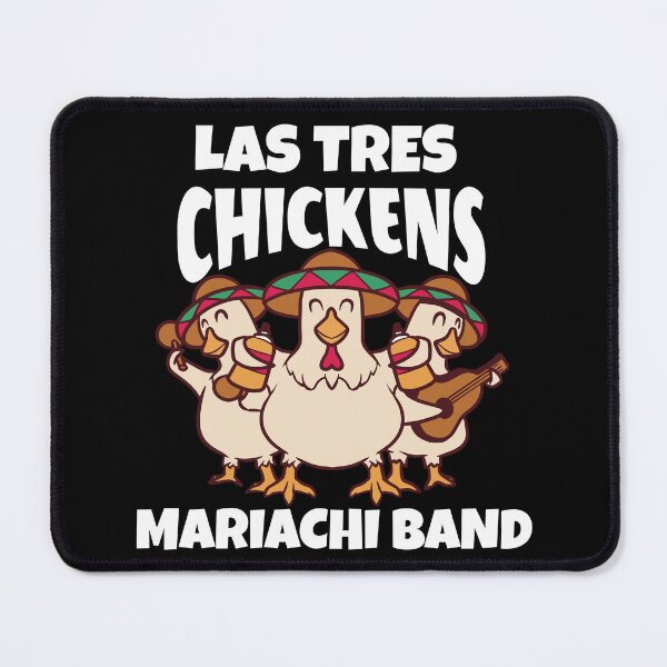 Item preview, Funny Chicken Lover Gift Las Tres Chickens Mariachi Band designed and sold by fantasticdesign.