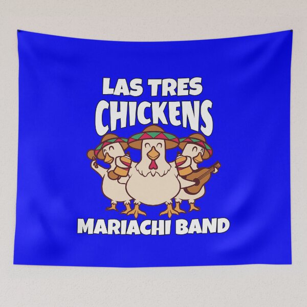 Item preview, Funny Chicken Lover Gift Las Tres Chickens Mariachi Band designed and sold by fantasticdesign.