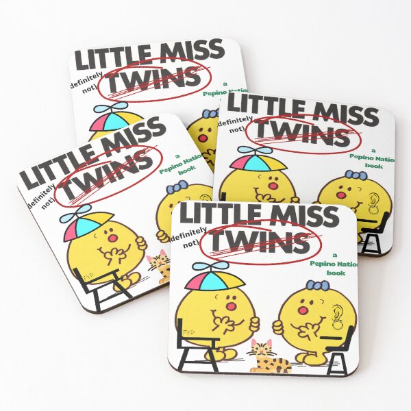 Item preview, Pepino Nation - Little Miss Definitely Not Twins - FYP designed and sold by PepinoNation.