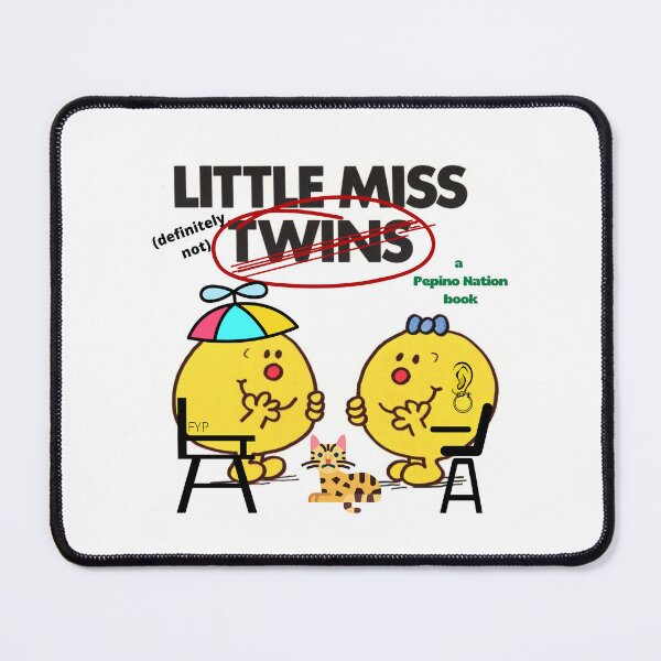 Item preview, Pepino Nation - Little Miss Definitely Not Twins - FYP designed and sold by PepinoNation.