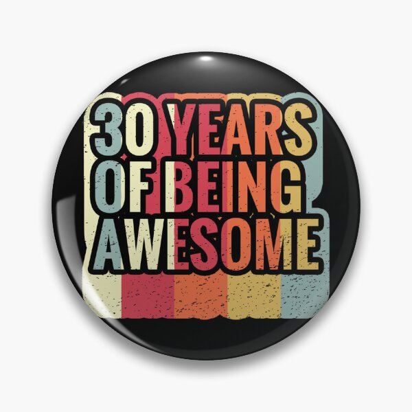 Artikelvorschau, 30 Years Of Being Awesome - Prächtige Geschenkideen zum 30. Geburtstag entworfen und verkauft von Assla ⭐⭐⭐⭐⭐.