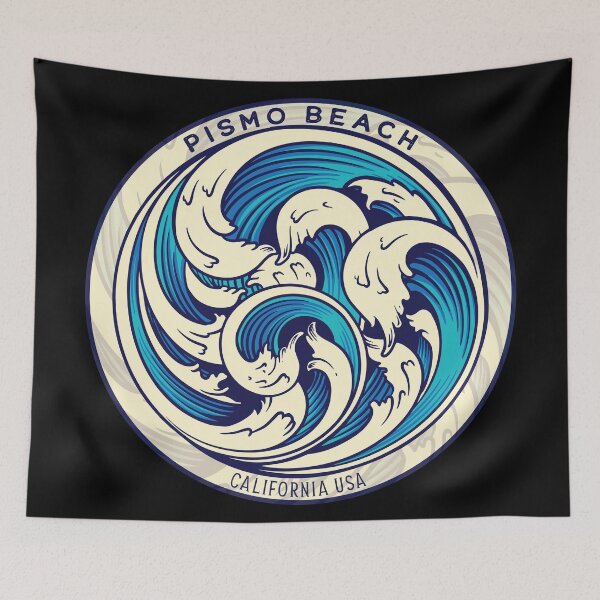 Item preview, Pismo Beach Waves designed and sold by LanikaiBeach.