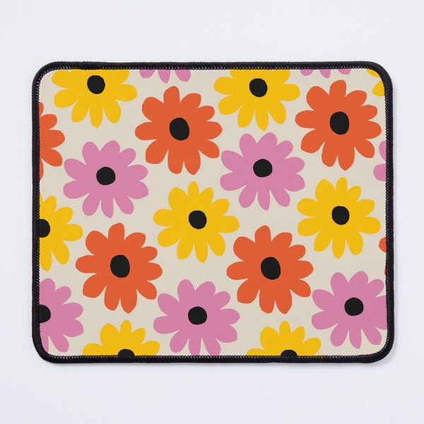 Item preview, Abstract flowers pattern 80s style designed and sold by juliaemelian.
