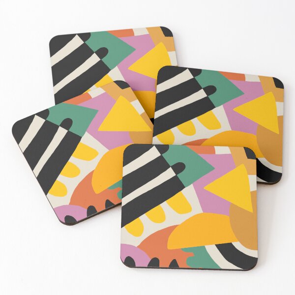Item preview, Abstract art print 80s style designed and sold by juliaemelian.
