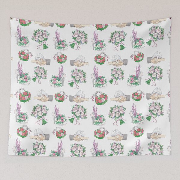 Item preview, Wedding Seamless Pattern Design designed and sold by Narkusdesign.