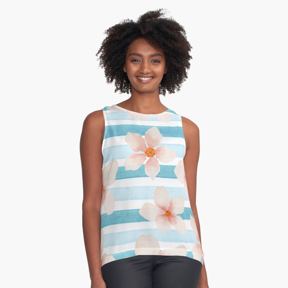 Item preview, Sleeveless Top designed and sold by patterncrow.